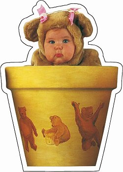 Dans un pot