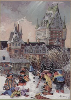 L'hiver au québec