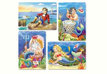 La petite sirène (8,12,15,20 pièces)