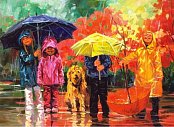 Pluie agréable