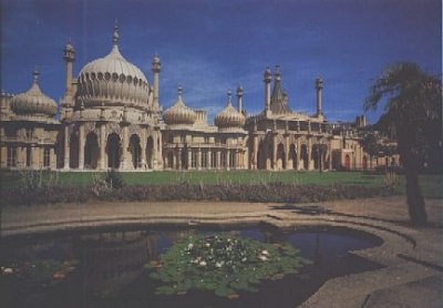 Brighton pavilion, east sussex