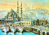 Eminönü-galata, istanbul, turquie