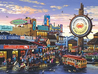 Fishermans wharf, san francisco