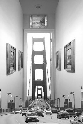 Galerie passage (noir et blanc)