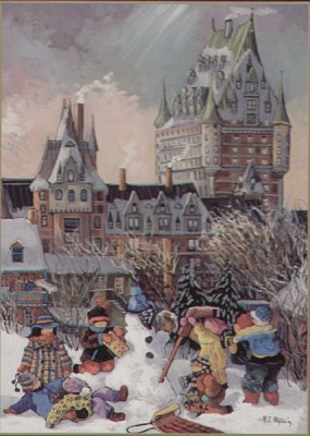 L'hiver au québec