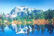 Mt. shuksan, washington, états-unis