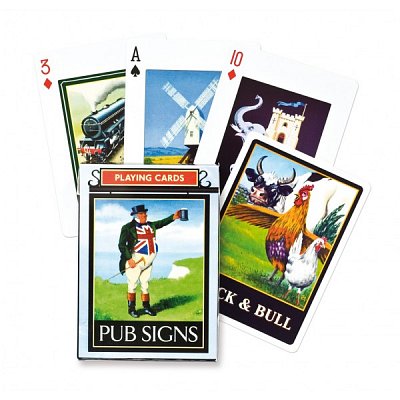 Signes pub playing cards