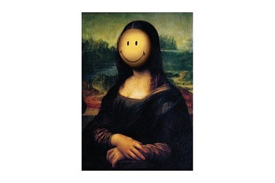 Smiley mona lisa