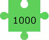 Puzzle 1000 pièces