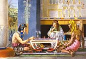 Joueur d'échecs egypský